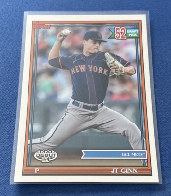 2021 Topps Pro Debut #PD-190 JT Ginn GCL Mets