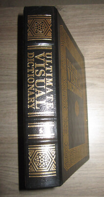 Leather book, Ultimate Visual Dictionary, Revised Edition, 2002 | eBay