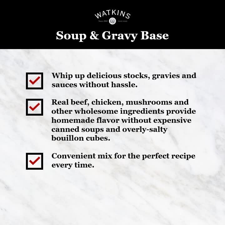 Watkins Soup and Gravy Base, Onion, 24.2 oz., 1 Count eBay