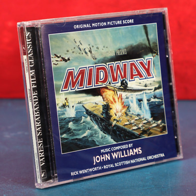 John Williams Midway Original Score CD Re-Recorded Varese Sarabande 1998 Sealed