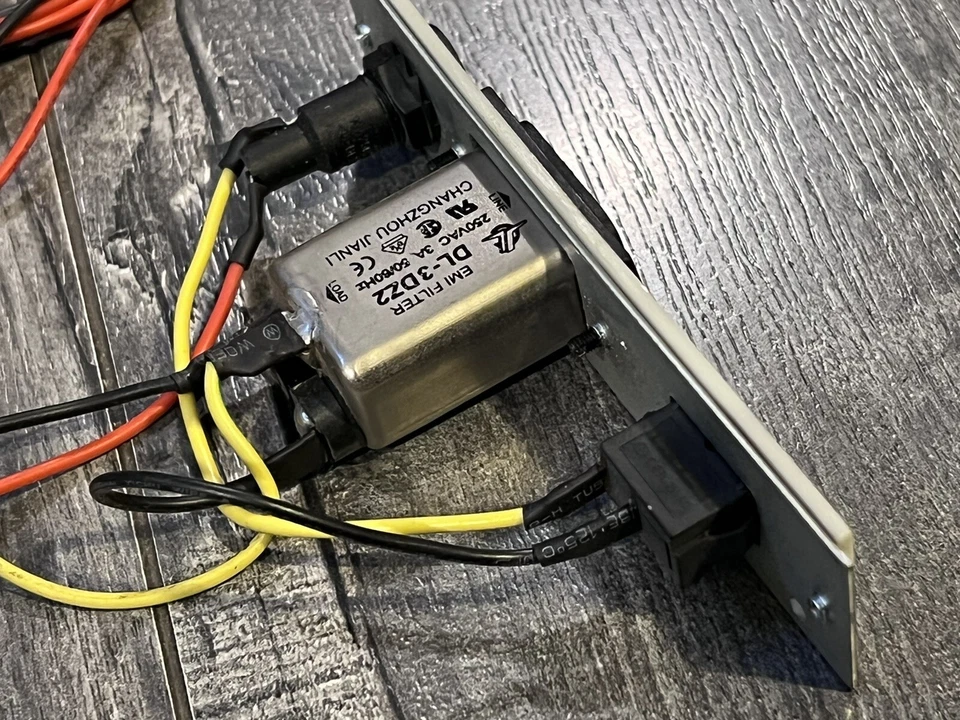 US Cutter plotter parts SC 1261 internal power cord and switch board replacement - Image 4 of 4