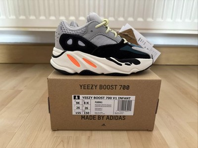 adidas Yeezy Boost 700 V1 Infant Wave Runner Kids_US 9K UK 8.5K EU 26_FU8961