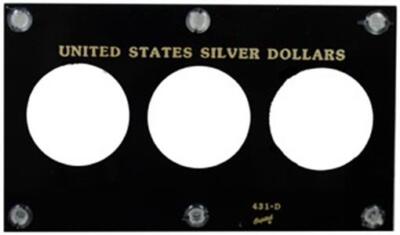 Capital Holder US Silver Dollars Morgan Peace No Dates Black Presentation Case