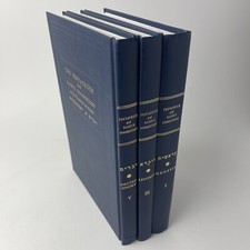 The Pentateuch & Rashi's Commentary Linear Translation into English Vol 1, 3 & 5