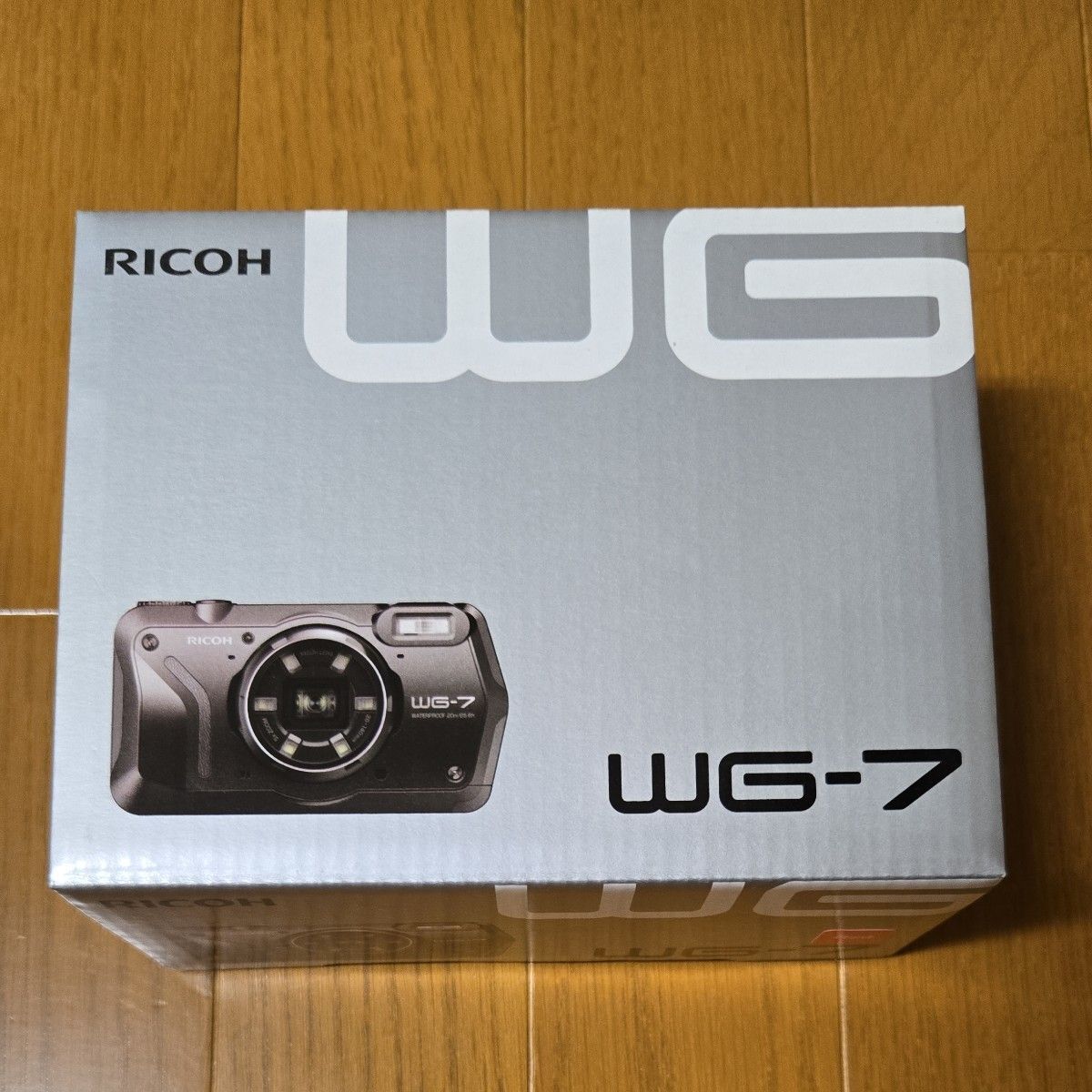RICOH RICOH WG-7,RED,5x,3in,20MP,f/3.5,WP Excellent from JAPAN 