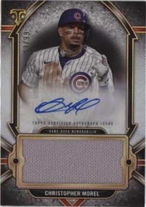 Christopher Morel RPA 10枚限定　直筆サイン Christopher Morel Autograph | eBay