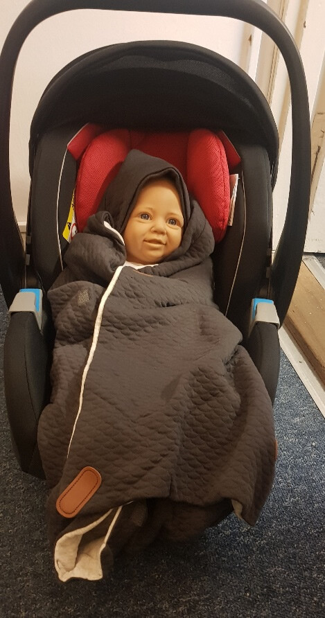 Voksi Baby Wrap Car Seat Blanket Grey BNIP | eBay
