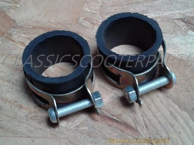 BMW R51 R71 Carburador Admisión Goma Gomas Abrazaderas (2) BM4071 Foto 3 de 3