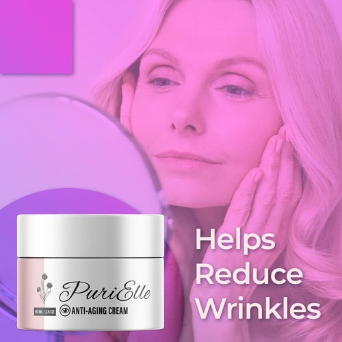 5-Purielle Anti-Aging Cream for Wrinkles, Ageless Moisturizer, Skin Tightening - Picture 4 of 9