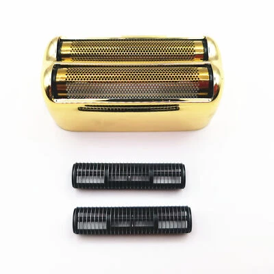 NICHT MARKENGEBUNDEN Für Babyliss Pro Ersatzfolie & 2X Klingen für FoilFX02 Gold Rasierer #FXRF2G