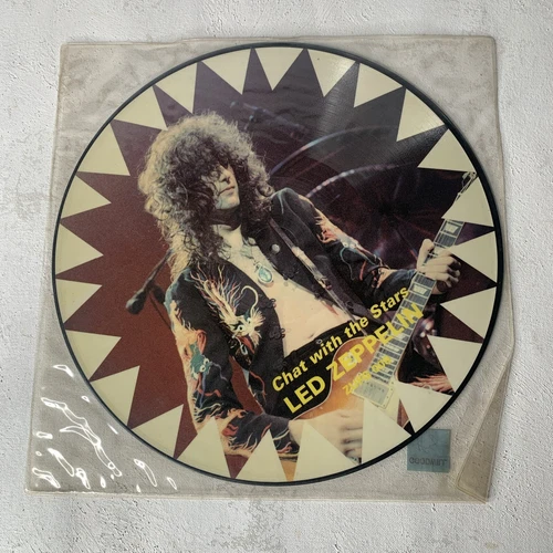Led Zeppelin Jimmy Page Chat with the Stars Vinyl 33 LP - ZUFG 008