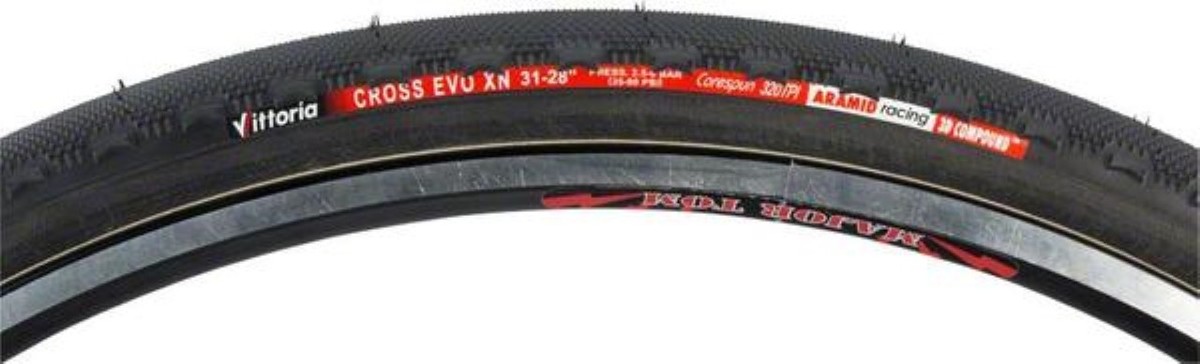 140.534.1 Vittoria Cross EVO XG II Tire: Tubular, 700x33, Black