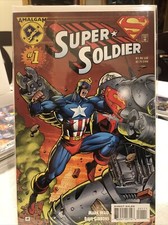 Super Soldier #1 Amalgam Comics 1996 MARVEL DC CROSSOVER COMIC BOOK RARE NM