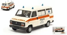 Modellino auto furgone FIAT DUCATO BUS AMBULANZA ALITALIA 1:87
