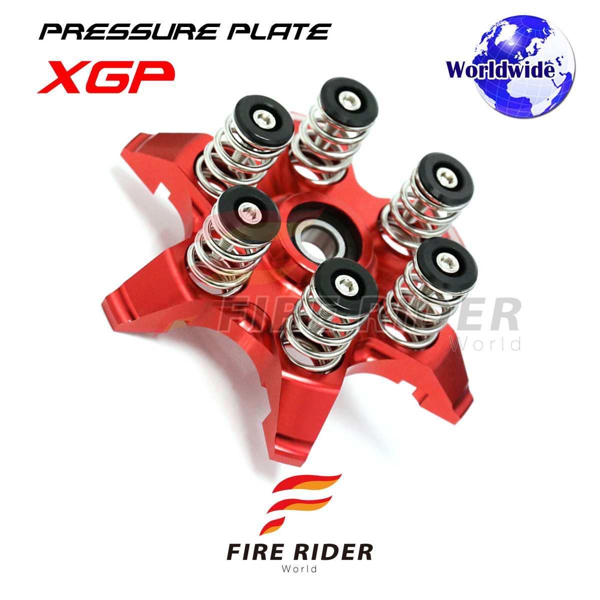 ビンテージ セット XGP Red Pressure Plate Black Spring Kit For Ducati 996 / R / S
