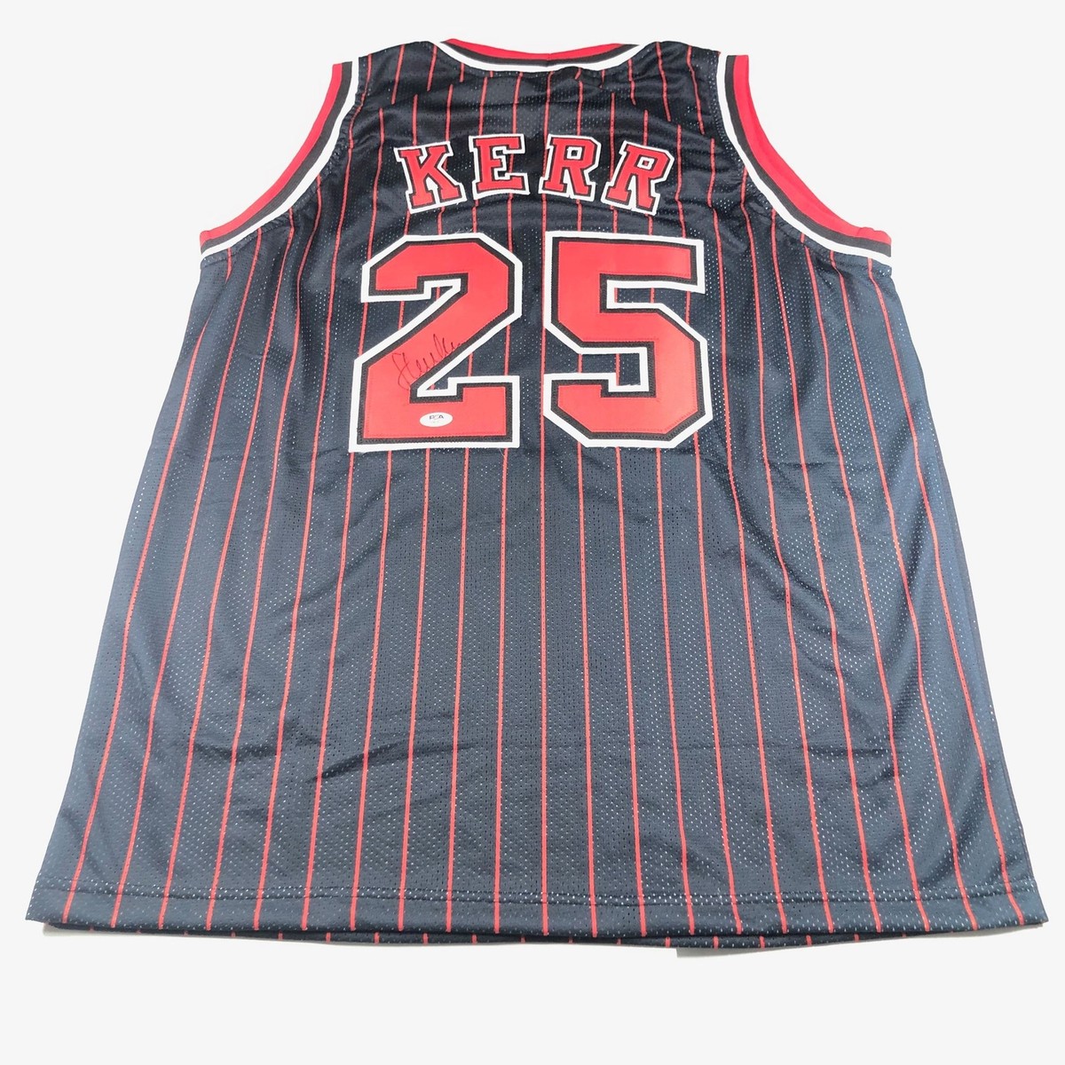 Steve Kerr Bulls Jersey Steve Kerr Signed Jersey PSA/DNA Chicago