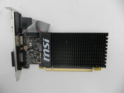 MSI nVidia GeForce GT710 2GB VGE NV GT710 2GD3H LP Silent