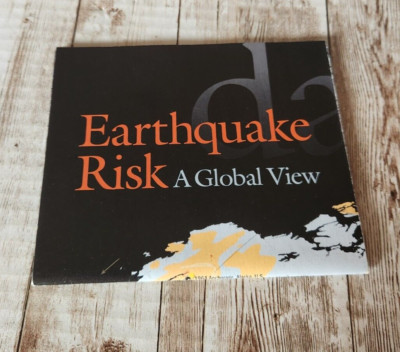 2006 National Geographic Earthquake Risk Global View  Map Cartograph