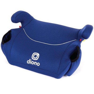 Diono Solana Backless Booster Car Seat, Lightweight, Cup Holders, Blue