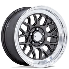 F20x8.5/R20x10 American Racing Vintage VN516 GForce Matte Anthracite/Diamond Cut