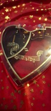 Schmuckkästchen Herz und Spieluhr Acryl Melodie MEMORY mit kleiner Walze
