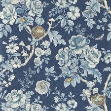 Wallpaper Sanderson x Giles Deacon Tansy Bloom Atlantis Blue  11 yard BOLT