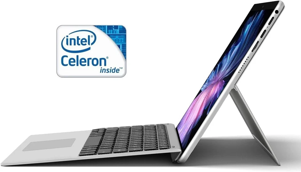 12.3" 3K Touch-Screen Laptop with Keyboard, Celeron J4125 - Image 4 of 4