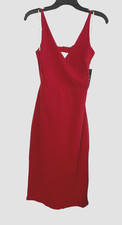 Lulus Women's Size Medium Red Bodycon Cocktail Dress NEW