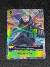 Roronoa Zoro Illustr Box Vol.3 OP07-113 One Piece Promo Cards One Piece Foil