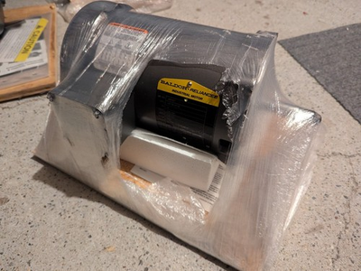 #ad Baldor 0.5 HP Electric Motor JM3107 230 460 3 PH 3450 RPM $310.00