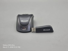 Microsoft 1056 Wireless Notebook Optical Mouse 3000 MSK-1056 With USB Receiver
