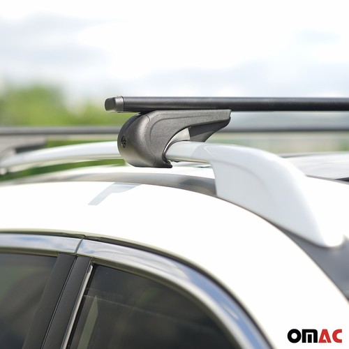 Barras transversales duraderas para VW Golf Sportwagen Mk7 2015-2019 negras - Imagen 3 de 9