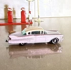 Vintage 1961 Matchbox Lesney No.27 Diecast Lilac Cadillac Sixty Special ~ Minty
