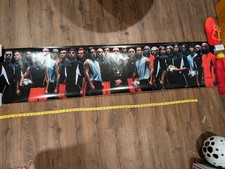 2002 Nike football Soccer Scorpion KO Secret Tournament poster Long 72" NEW