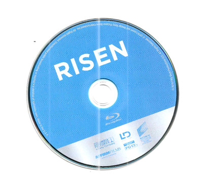 Risen (Blu-ray, 2016) GENERIC CASE NO INSERTS