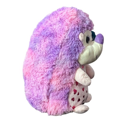 Valentine Day Plush Toy Hedgehog Pazzion Hedgehog Purple & Pink 12in - Picture 4 of 6