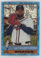 2025 Heritage Chrome Light Blue Sparkle Refractor Reynaldo Lopez López #19 1i5e