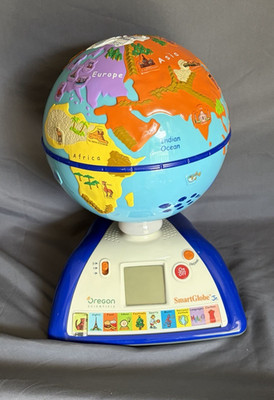 Oregon Scientific SmartGlobe Jr Kids Learning Toy Interactive Globe Homeschool