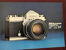 Nikon - Nikkormat FTn - 35mm SLR Camera - Vintage Brochure - Booklet 1970