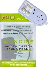 "Annoise Hidden Recordable Annoying Sound Device to Prank Friends & Family – F..
