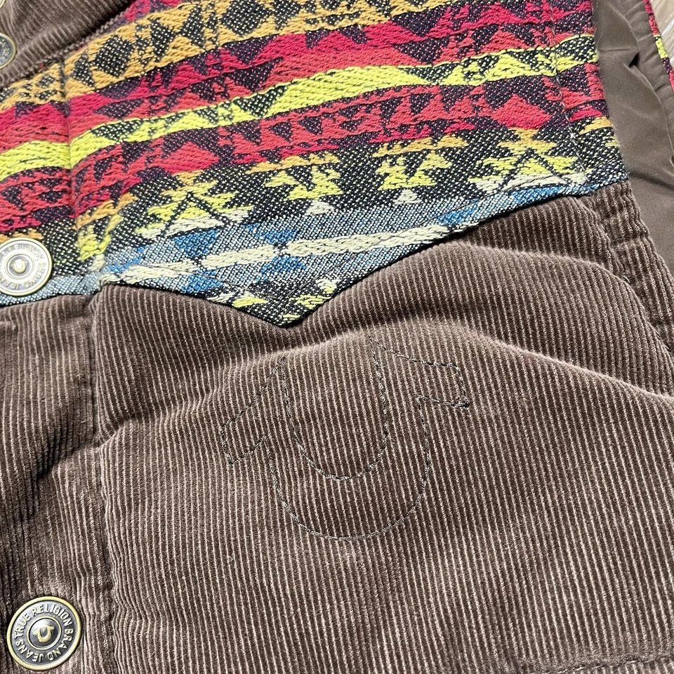 chaleco acolchado de pana true religion Foto 4 de 4