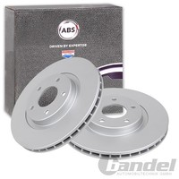 2X A.B.S. Bremsscheiben 325Mm Vorne Passend FüR Daimler Super Jaguar XJ XK