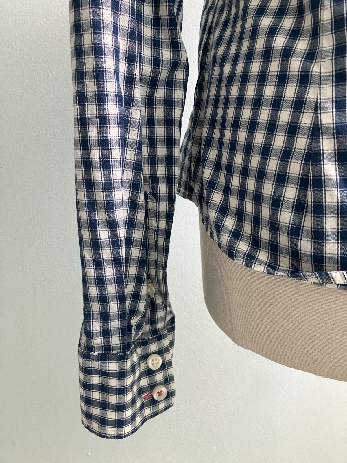 Jack Willis Gingham Buttonfront Shirt Dark Blue A… - image 9