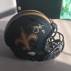 Taysom Hill New Orlean Saints Autographed Full-sized Replica Helmet Discounted!