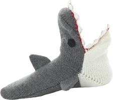 Knit Crocodile Socks Women Men Novelty Shark Crocodile Lizard Alligator Socks