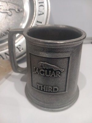 Jaguar Clubs of North America 3rd Driver kleiner Krug RWP Wilton Zinn Becher Tasse