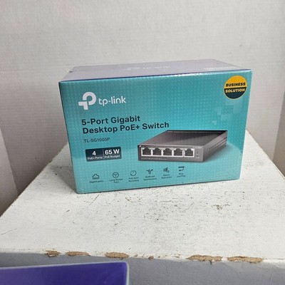 TP-Link TL-SG1005P - 5-Port Gigabit PoE Switch - Ethernet Switch - 65 W