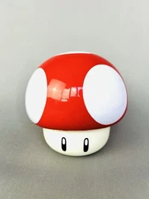 Universal Studios Super Mario World Mushroom 1-UP Soup Bowl With Lid 