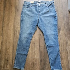 NWT Levi's 721 High Rise Skinny Denim Jeans Size 20W