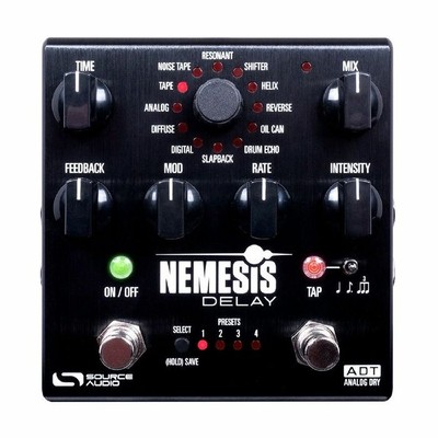 Source Audio Nemesis Verzögerungseffektpedal mit analogem Trocknen durch